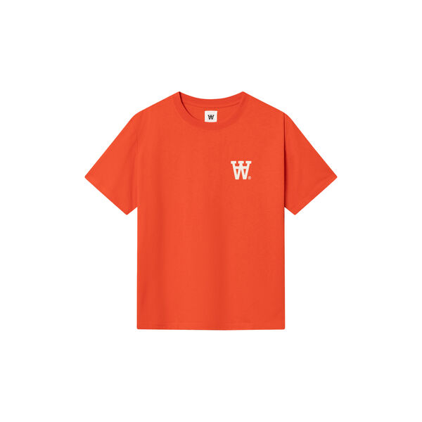 WWLiam T-shirt, poinciana, Wood Wood