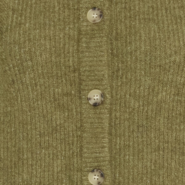 IRSILVI Waistcoat, green moss melange, Atelier R&ecirc;ve