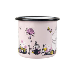 Hug Enamel Mug, pink, Muurla