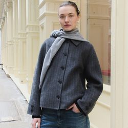 LR-ELOISE 20 Scarf, lt grey melange, Levet&eacute; Room