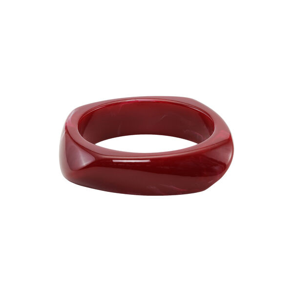 Chunky Bangle, burgundy, SUI AVA