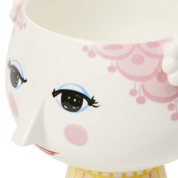 Eva Blomkruka p&aring; fot &Oslash;15.5 cm rosa, Bj&oslash;rn Wiinblad