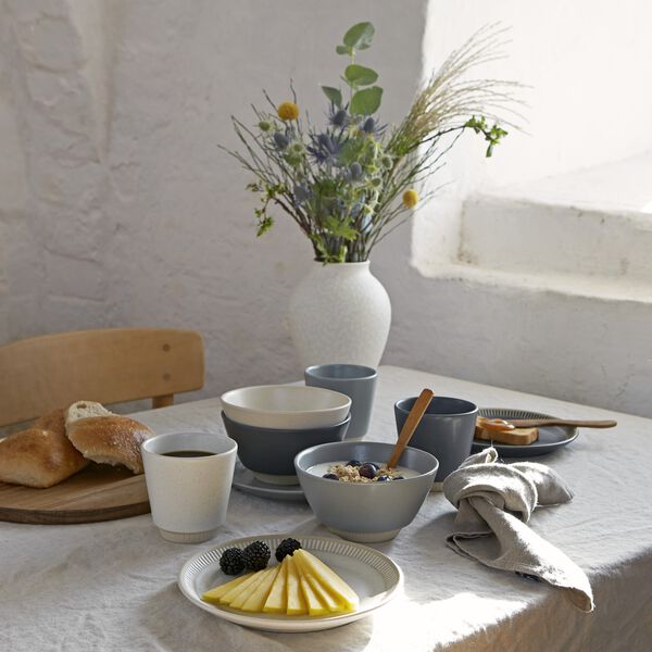 Colorit tallrik Ø 19 cm, sand, Knabstrup Keramik