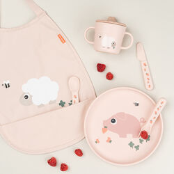 Tiny Farm Foodie tallrik, powder Tiny Farm Foodie tallrik, powder, Done by Deer