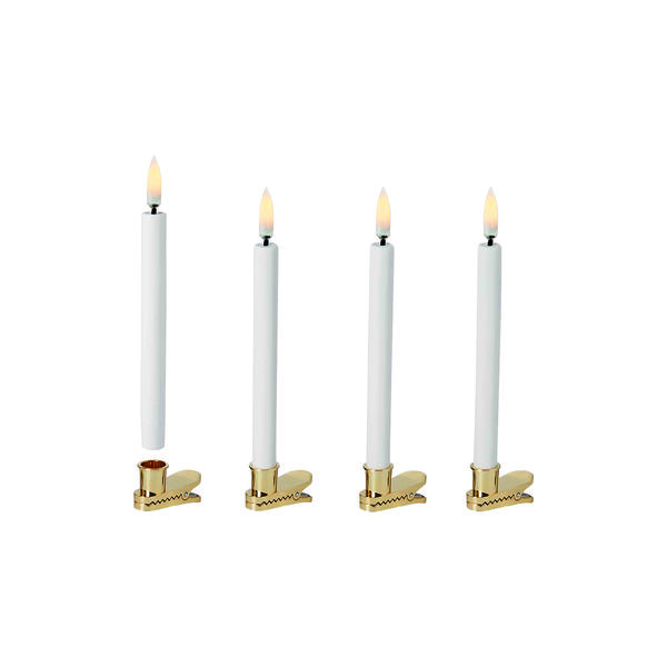 LED-julgransljus med clips, 4 st., Uyuni Lighting