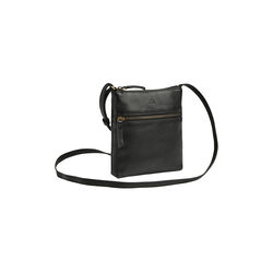 ArloMBG Crossbody Bag Soft Vintage, black w/br. gold, Markberg
