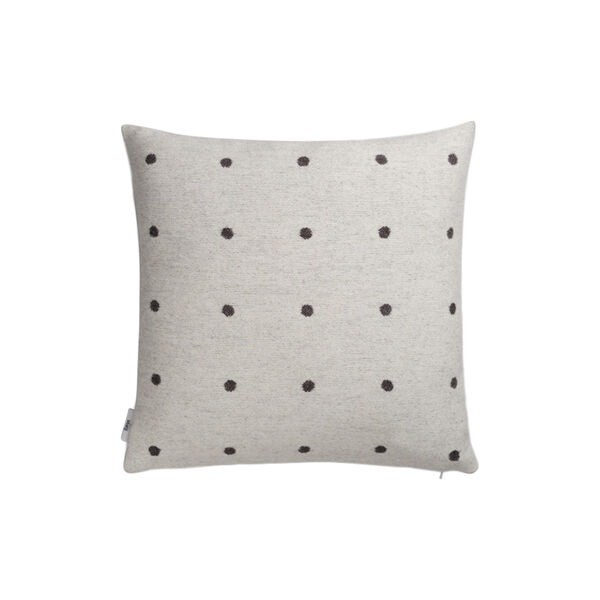PASTILLE Cushion, black and white, Røros Tweed