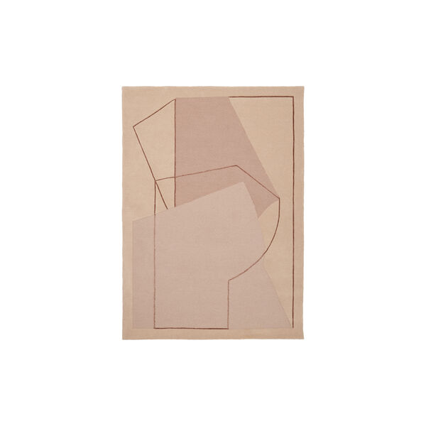 Furbo golvmatta, rose, Linie Design
