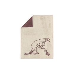 Moomin Towel | Sniff | 50x70 | Beige, Moomin Arabia