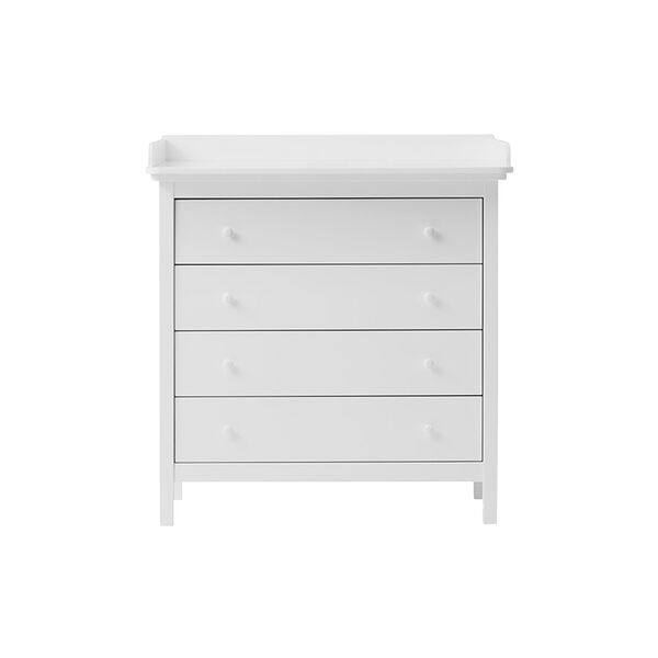 Seaside Nursery Dresser with 4 Drawers, Oliver Furniture