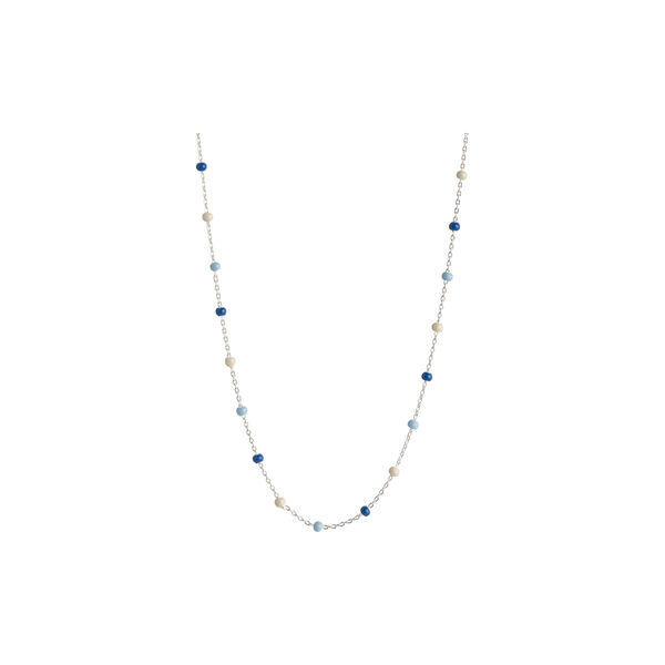 Lola necklace, sølv/marine Lola necklace, sølv/marine, ENAMEL Copenhagen