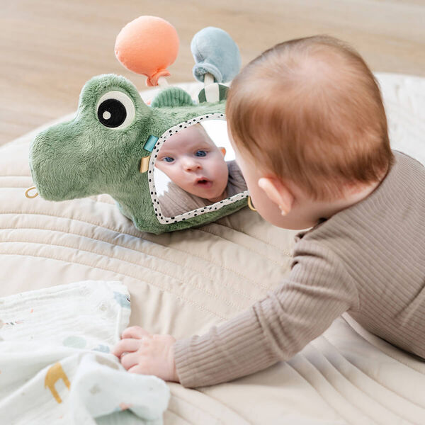 Croco Activity Floor Mirror, green, Done by Deer
