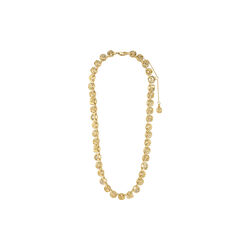 FIRE halsband, guldpl&auml;terat, Pilgrim