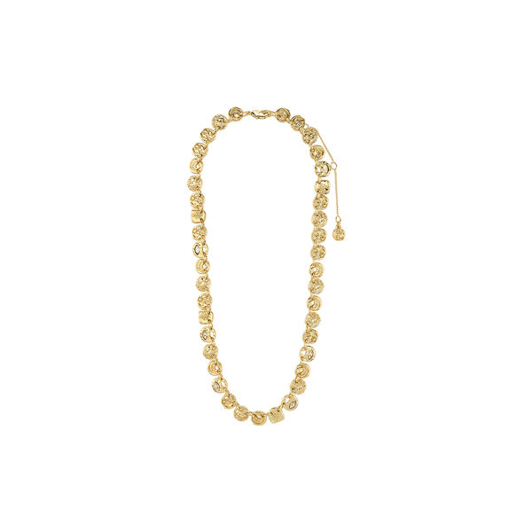 FIRE halsband, guldpl&auml;terat, Pilgrim