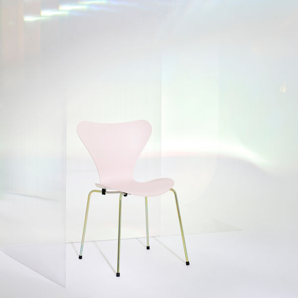 Serie 7&trade; 7:14 AM matbordsstol, pink/rainbow, Fritz Hansen