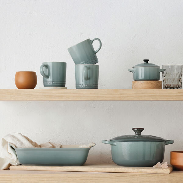 Signature stekpanna med tr&auml;handtag &Oslash; 28 cm, sea salt, Le Creuset