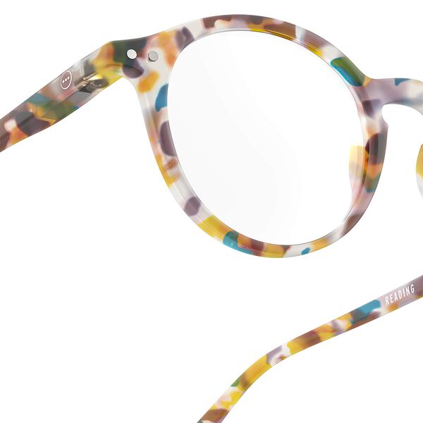 #D READING glasögon, blue tortoise, IZIPIZI