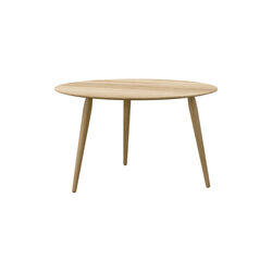 PLAYround Ø75 Coffee Table, natural oiled oak, Bruunmunch Furniture
