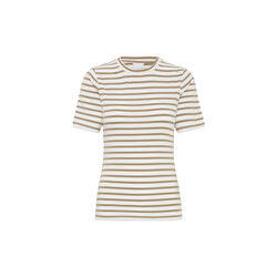 IH Mira SS T-shirt, sepia tint/cloud dancer, ICHI