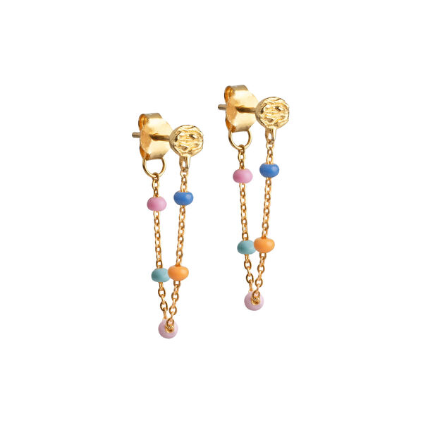 Lola &ouml;rh&auml;ngen, gold/lolly, ENAMEL Copenhagen