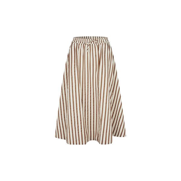 BristolLL Midi Skirt, dark mokka, Lollys Laundry