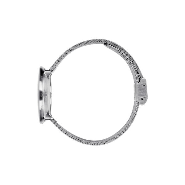 Bankers armbandsur, white/steel/matt steel, Arne Jacobsen Watches