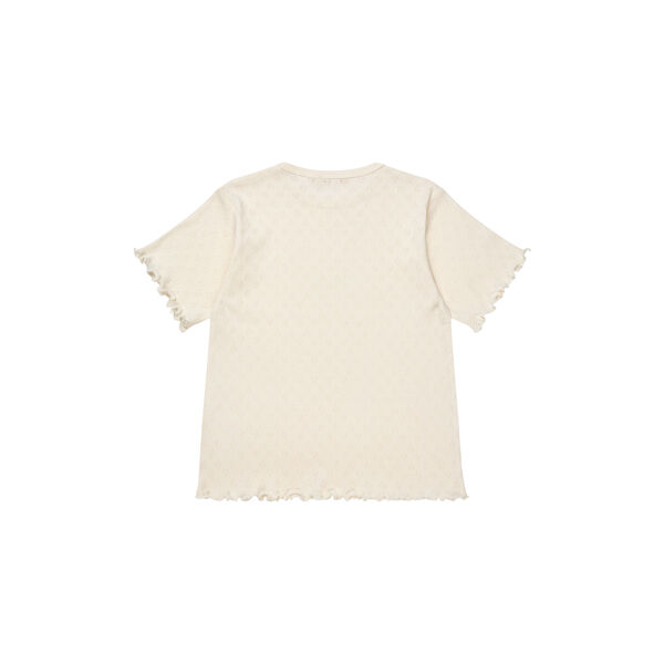 Pointelle Heart T-Shirt, Copenhagen Colors Organics
