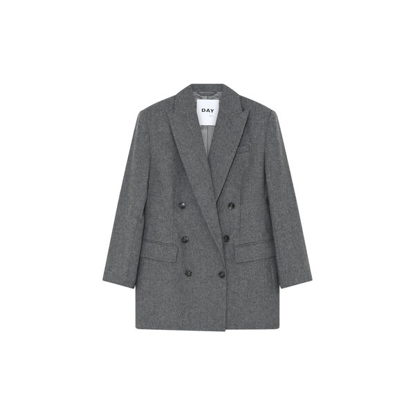 Amir Melange Wool, medium grey melange, DAY Birger ét Mikkelsen