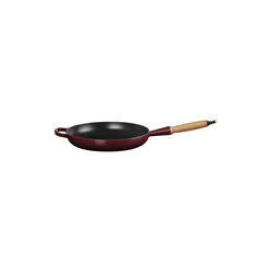 Signature stekpanna med trähandtag Ø 28 cm, garnet, Le Creuset