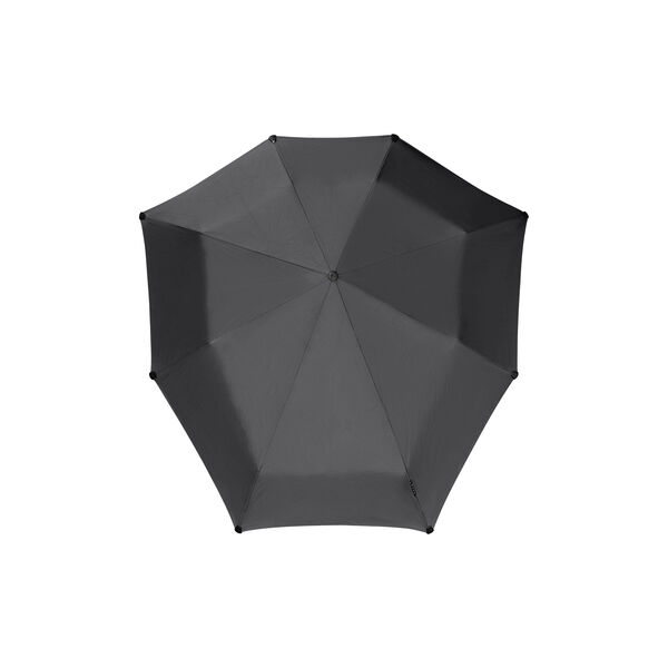 Mini automatic foldable storm umbrella, pure svart, Senz