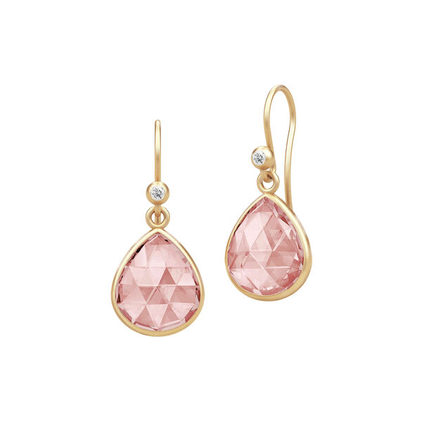 Lea Öronhängen, dusty rose, Julie Sandlau