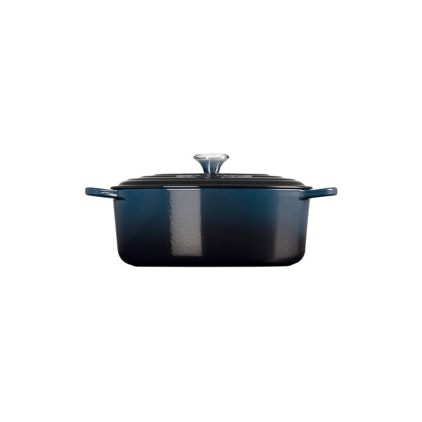 Signature gjutj&auml;rn oval gryta &Oslash; 31 cm, nuit, Le Creuset