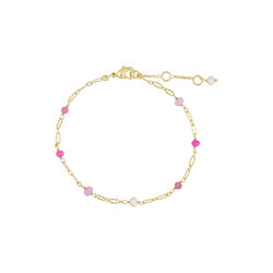 Lina armband, pink purple, Pure by Nat