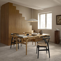 CH327 Dining Table, oiled oak, Carl Hansen & S&oslash;n