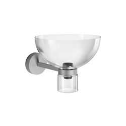 NOCTURNE W Bowl Wall Lamp, silver, Flos