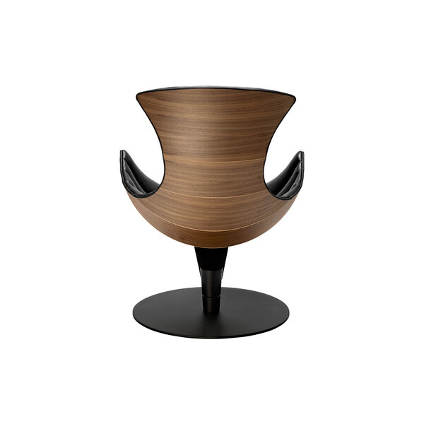 The Lobster Chair, walnut/black, Bruunmunch Furniture