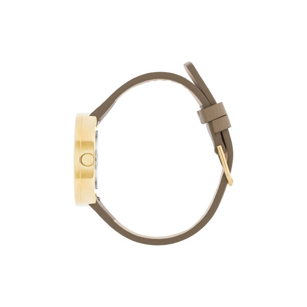 PICTO armbandsur, mocha brown/gold/mocha brown, PICTO