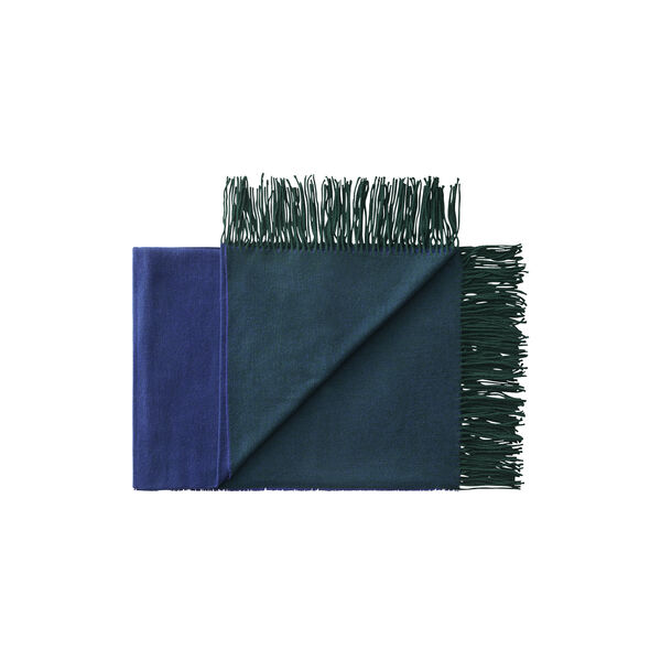 Franja Throw, 01235 green-blue Franja Throw, 01235 green-blue, Silkeborg Uldspinderi