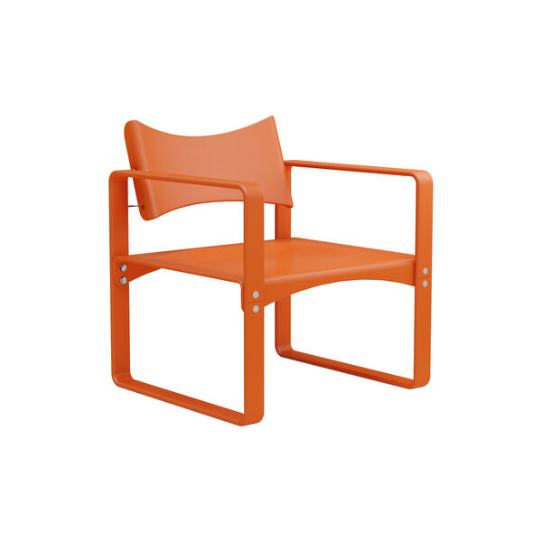 270 F Loungestol, orange, Verpan