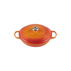 Signature gjutj&auml;rn buff&eacute;tgryta 30 cm, volcanic, Le Creuset
