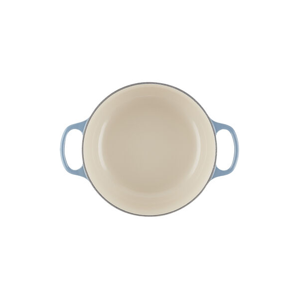 Signature gjutj&auml;rn rund gryta &Oslash; 20 cm, chambray, Le Creuset