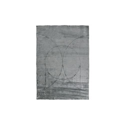 Circulus golvmatta, grey, Linie Design