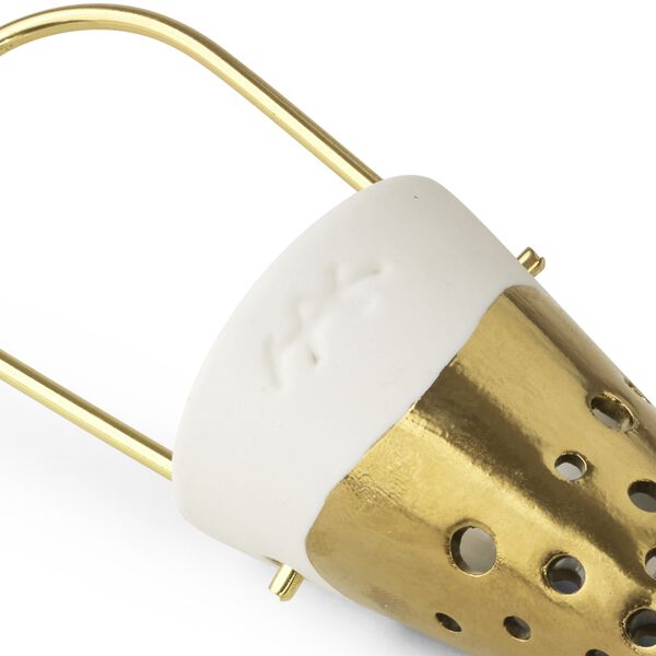 Nobili julstrut, guld, K&auml;hler