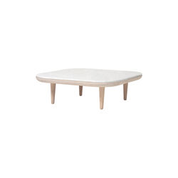 Fly SC4 Coffee Table, Bianco Carrara marble/oiled oak, &Tradition