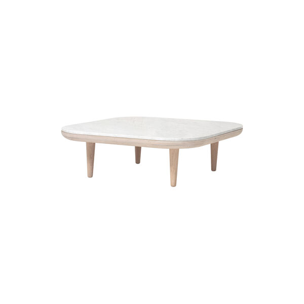 Fly SC4 Coffee Table, Bianco Carrara marble/oiled oak, &Tradition