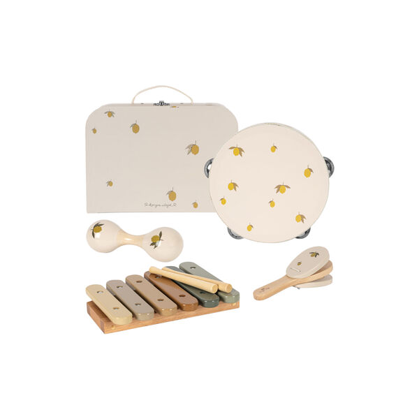 Music Set Lemon Glossy, lemon, Konges Sl&oslash;jd