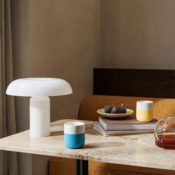 Fluted Contrast mugg 35 cl, sol, Royal Copenhagen