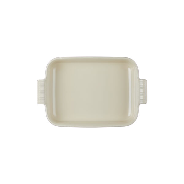 Heritage rektangulärt fat 32 cm, shell pink, Le Creuset