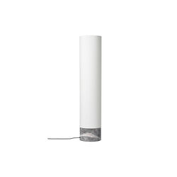 Unbound Floor Lamp, grey marble/white, GUBI