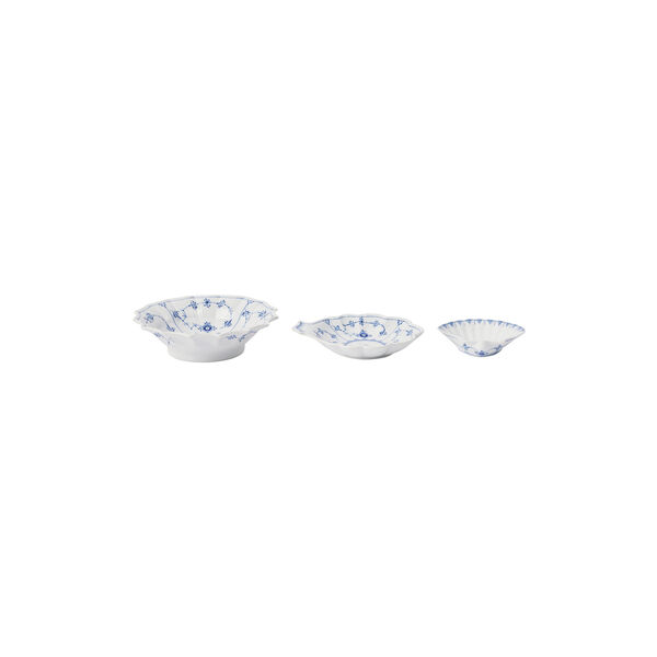 Blue Fluted Plain Serving Set 3 st., Royal Copenhagen